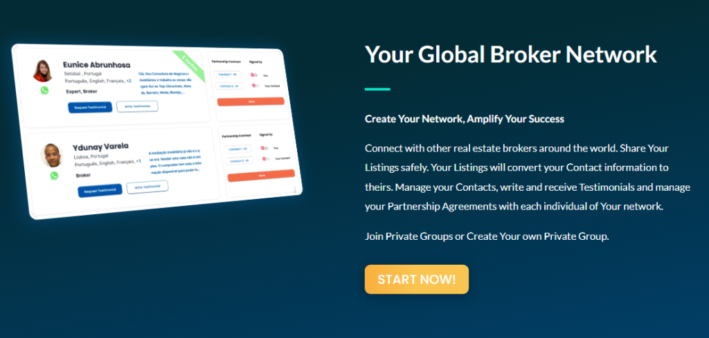 Real Estate Agent Referral Network