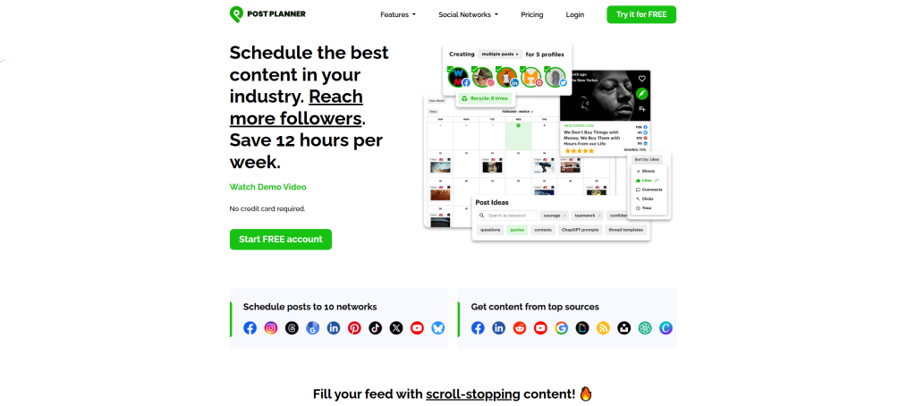 Social Media AI Scheduler